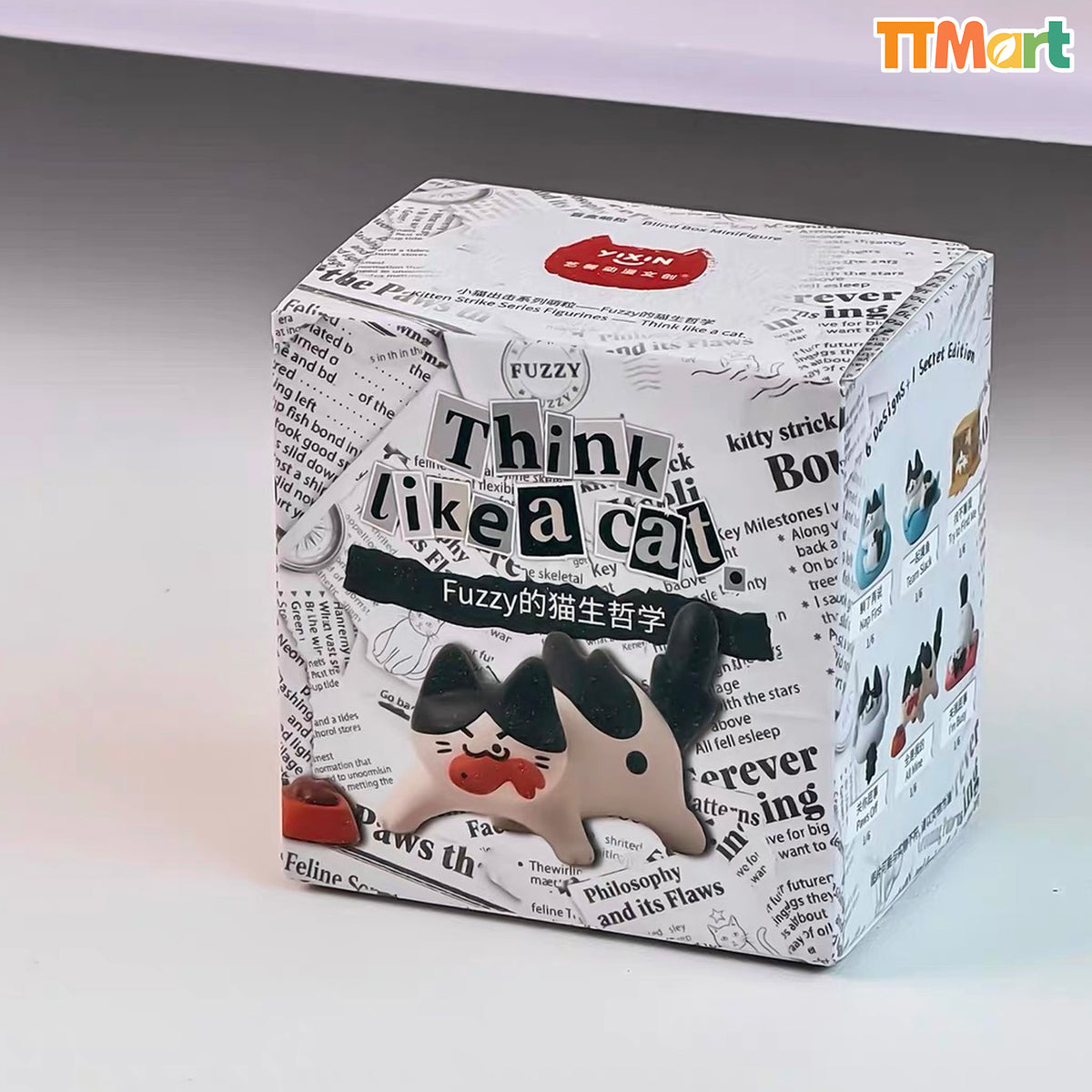 FUZZY Think Like A Cat Series Blind Box