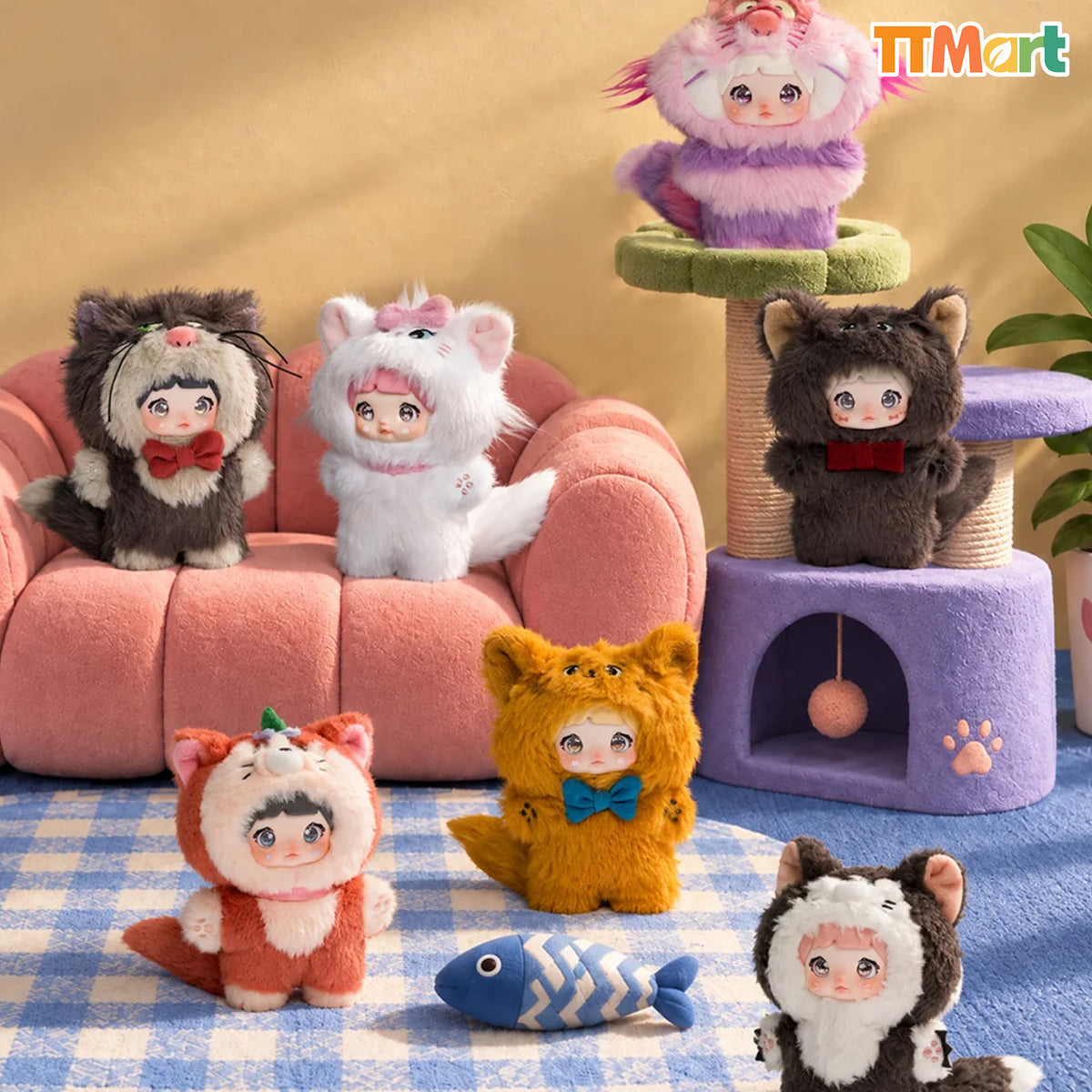 NOMMI X DSY Dreamy Cat Tales Series Plush Doll Blind Box