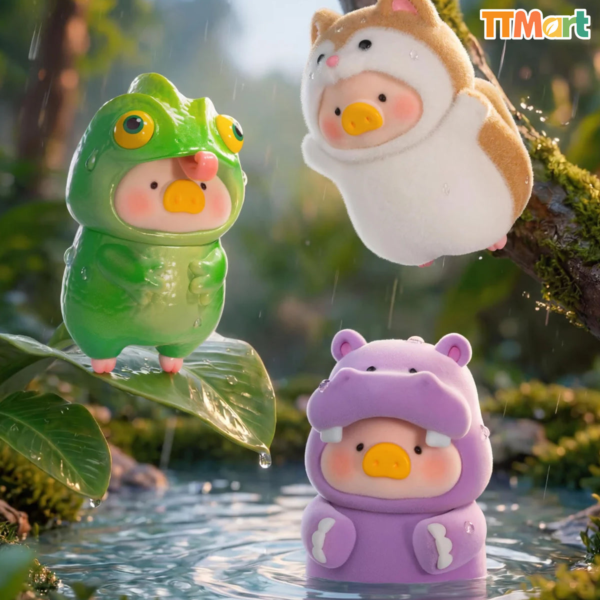 LULU THE PIGGY Animal Party V2 Figure Series Blind Box