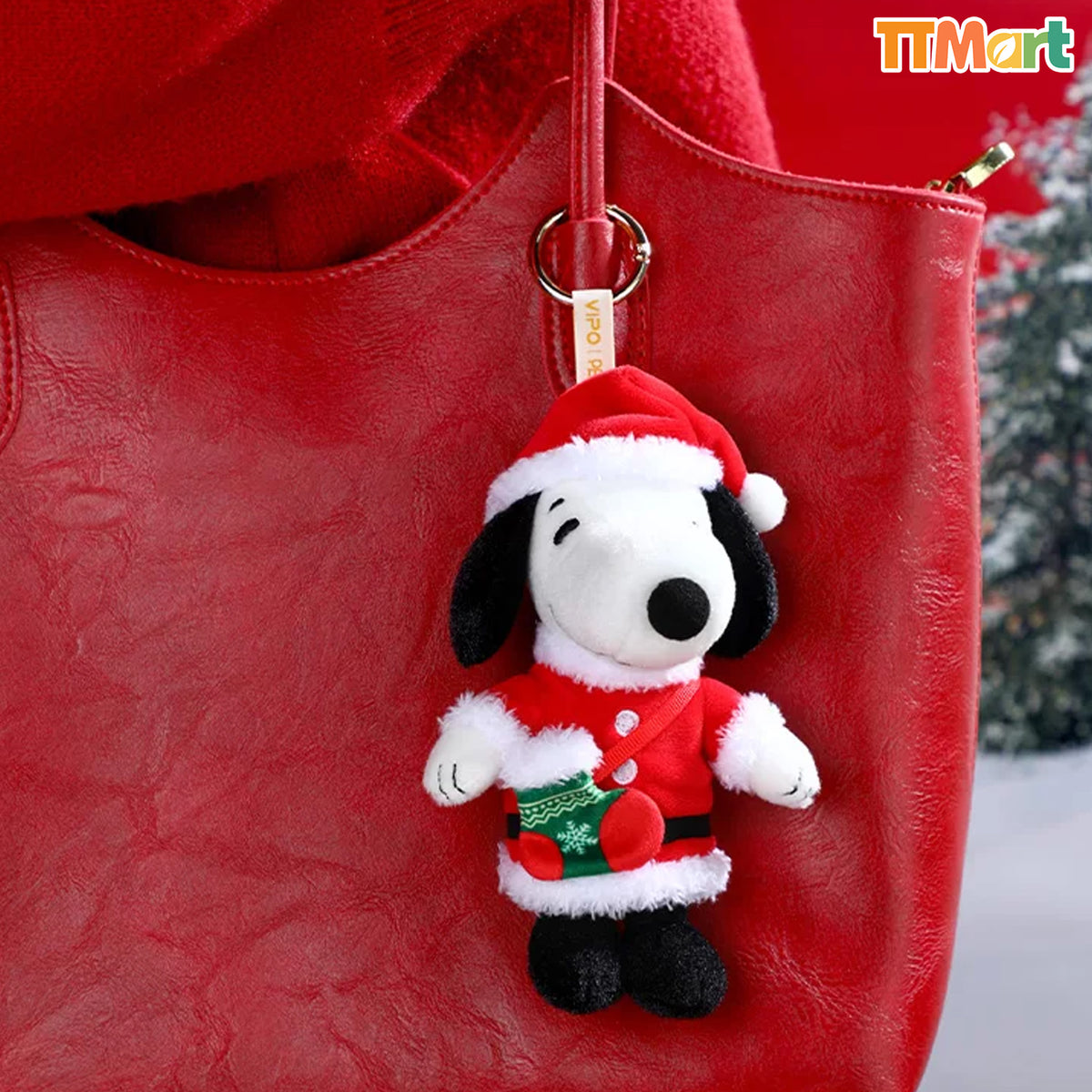 SNOOPY Winter Series Plush Keychian  Blind Box