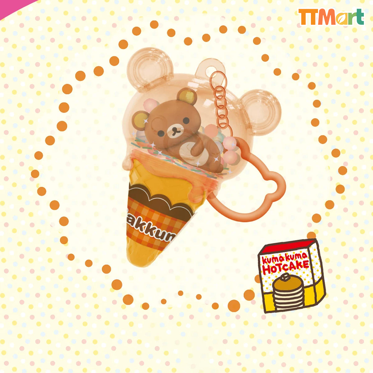 Rilakkuma Ice-cream Keychain Series Blind Box
