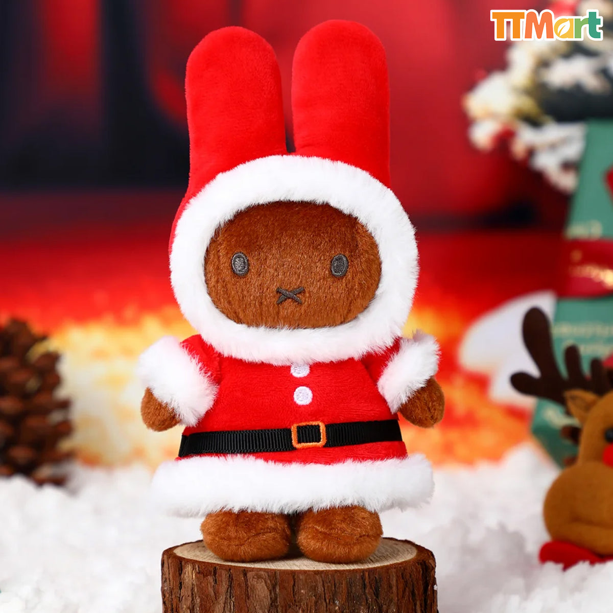 MIFFY Christmas Series Plush Keychian Blind Box