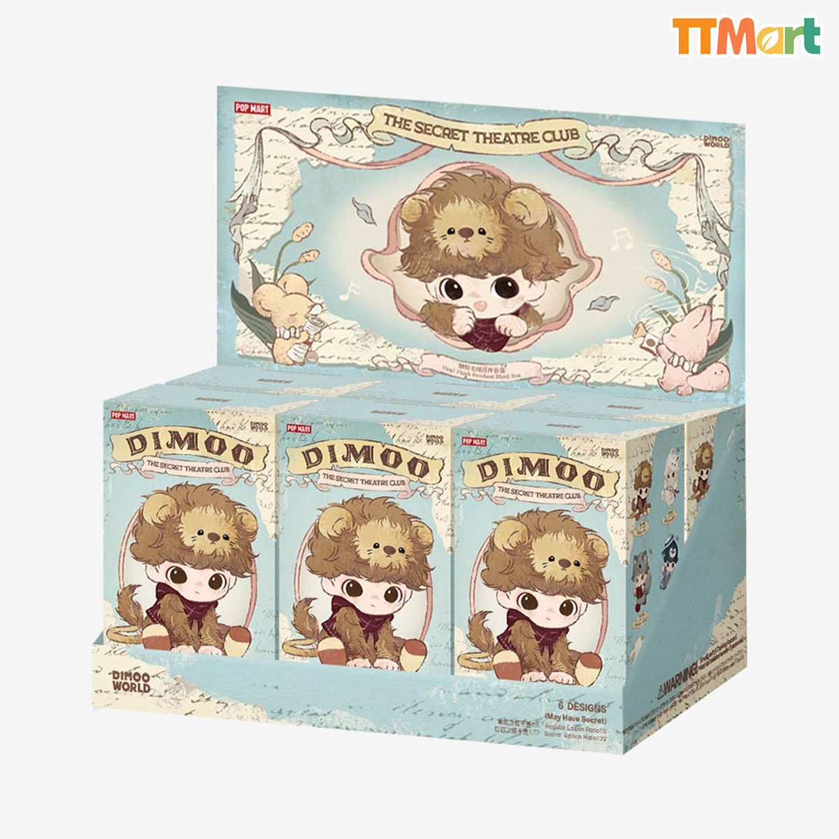 DIMOO The Secret Theatre Club Series - Vinyl Plush Pendant Blind Box