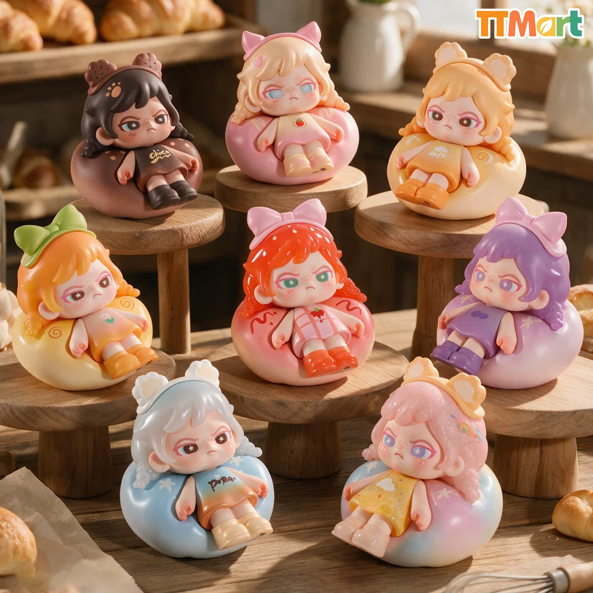 BABY DORA Tiny Bread Bite Mini Series Figures Blind Box