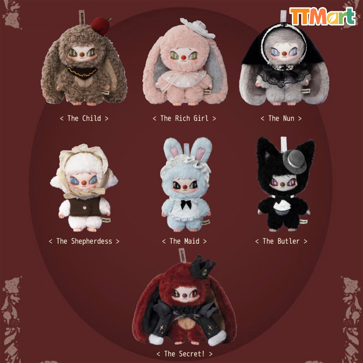 SIINONO Let Me Tell You A Secret Series Plush Blind Box